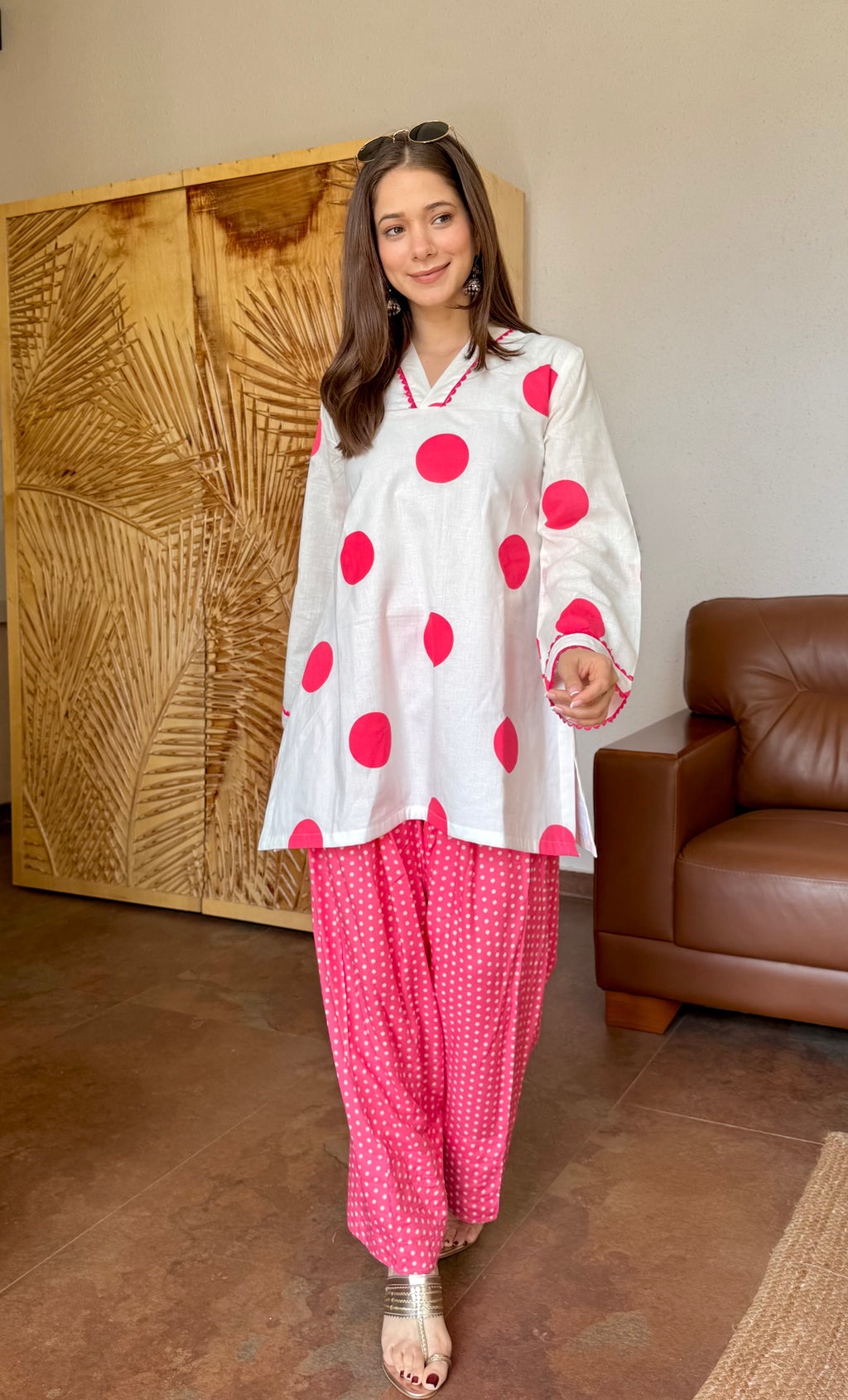 POLKA DOT FARSHI SET