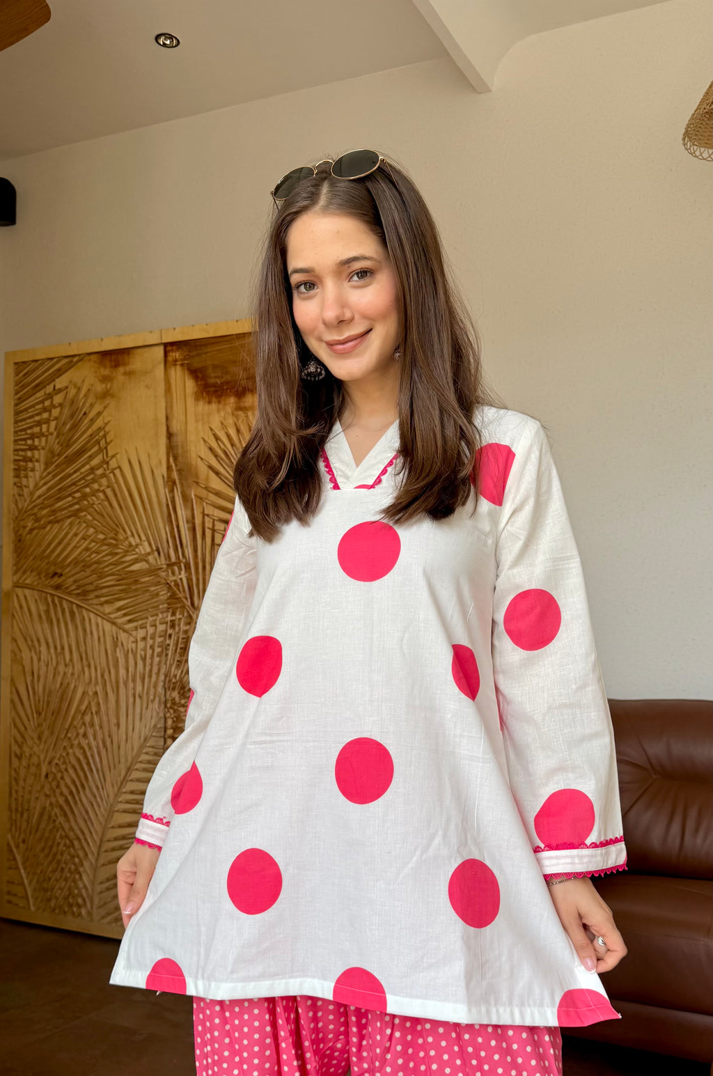 POLKA DOT FARSHI SET