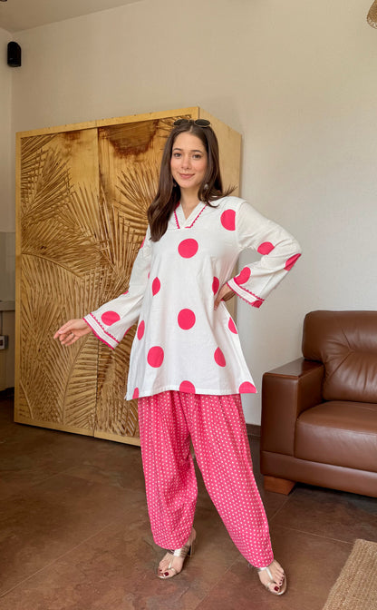 POLKA DOT FARSHI SET