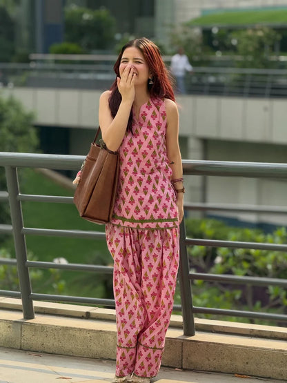 Neha Premium Cotton Printed Co-Ord Set