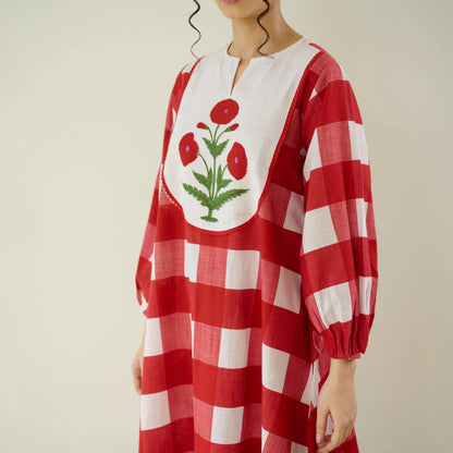 Aarohi Floral Pure Cotton Kurti Set