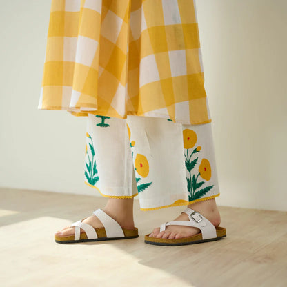 Aarohi Floral Pure Cotton Kurti Set